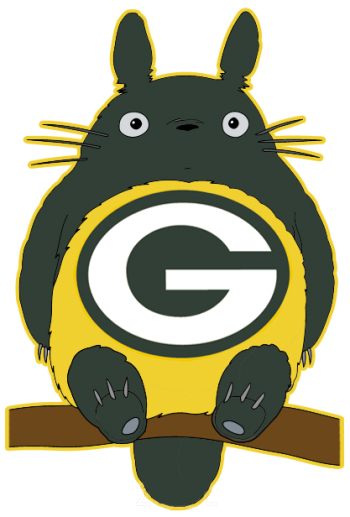 Green Bay Packers Anime Logo iron on transfers